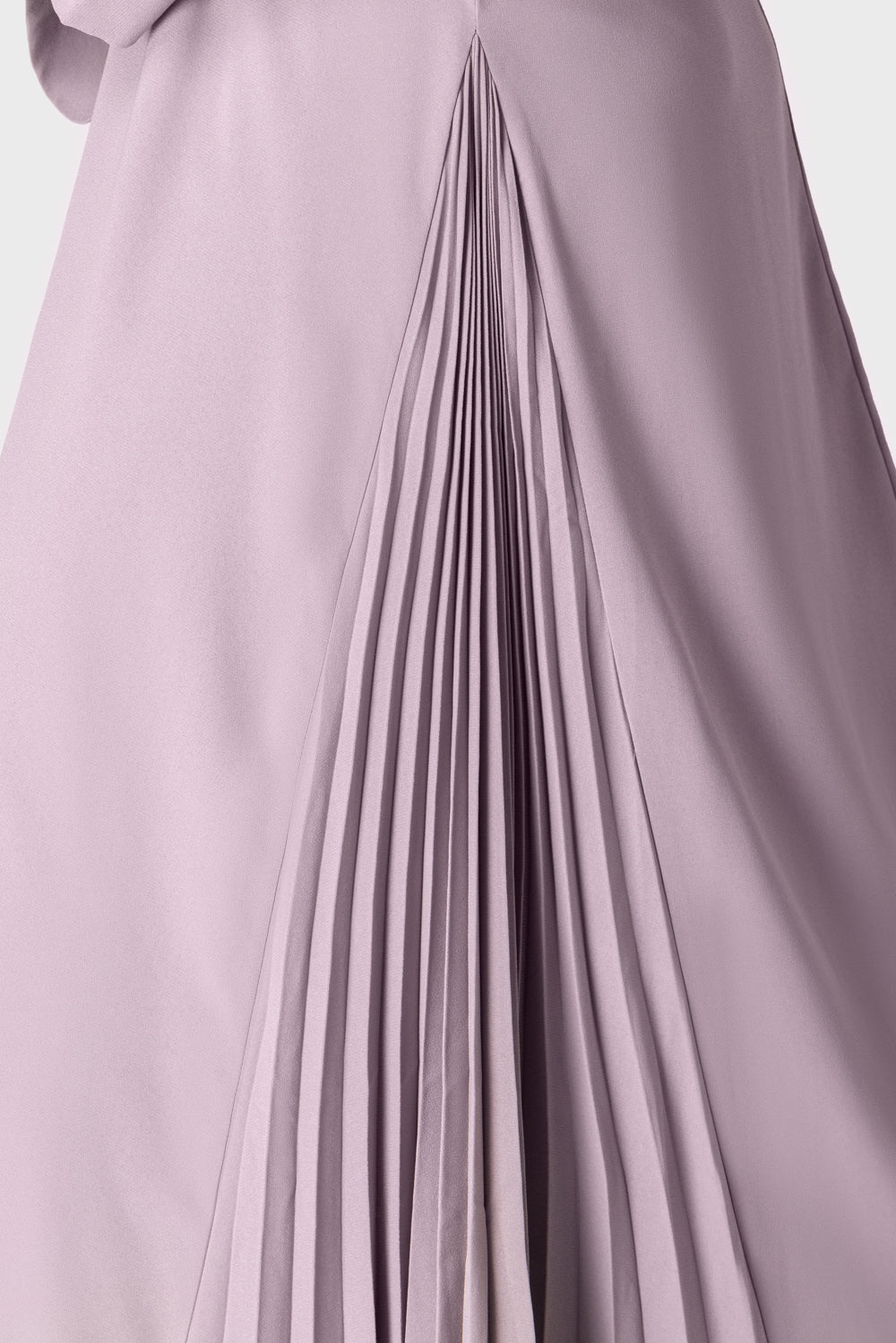 Pink Pleated Abaya