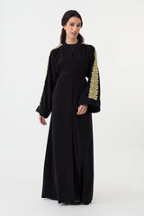 Black Gold Abaya Belt