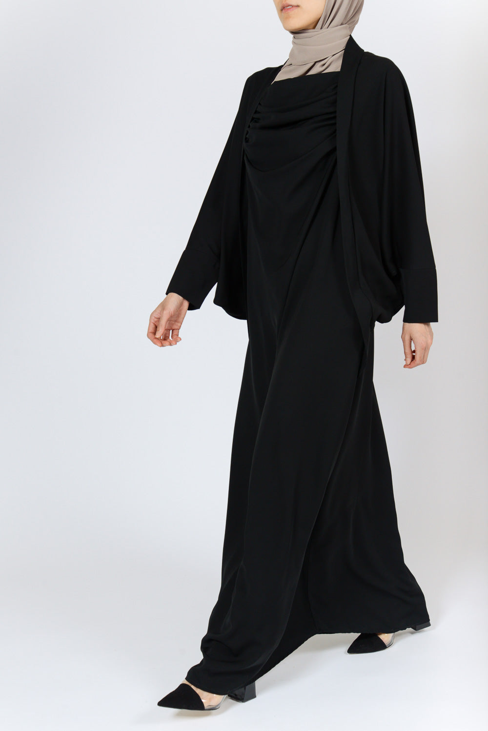 Libas Black Dress Abaya