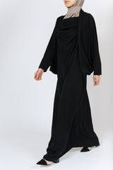 Libas Black Dress Abaya