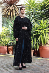 Pearl Abaya Ecru